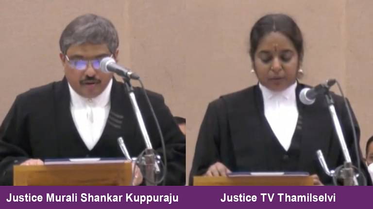 Husband Wife Sworn In As Judges Of Madras High Court Same Day