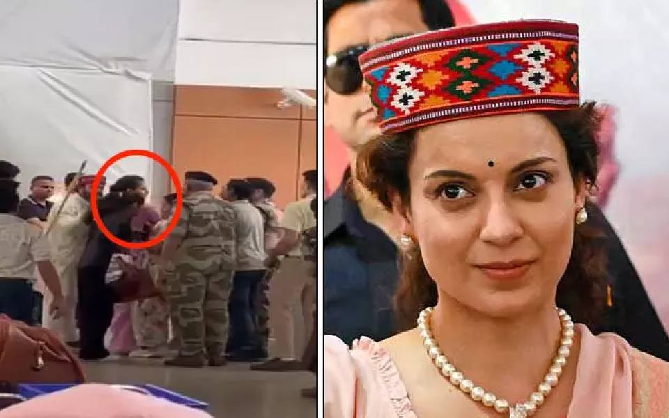 Kangana Ranaut slapped by CISF constable at Chandigarh airport: Reports