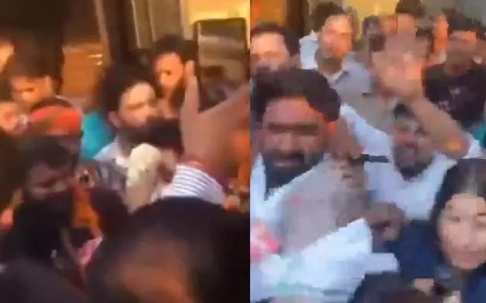 Kanhaiya Kumar attacked while campaigning in Delhi