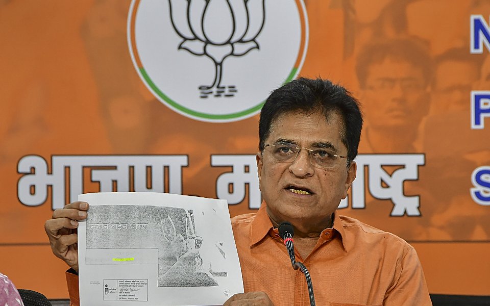 BJP leader Kirit Somaiya declines party appointment, says he was not consulted