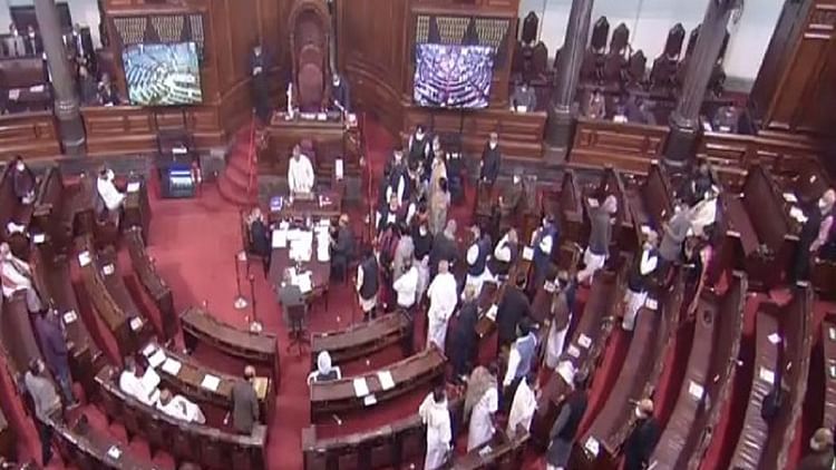 Opposition MPs walk out of RS, LS to protest suspension of 12 MPs