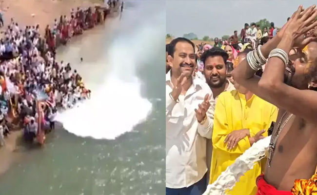 11k litres of milk poured into Narmada river after religious event; environmentalists see red