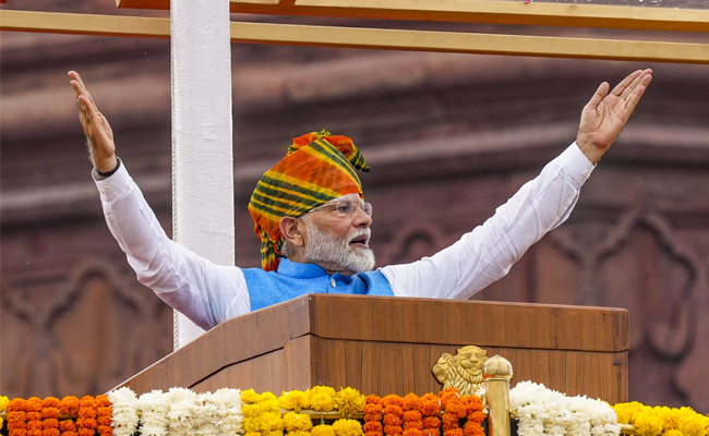 PM Modi calls for 'secular civil code', 'one nation one election' in 11th I-Day address
