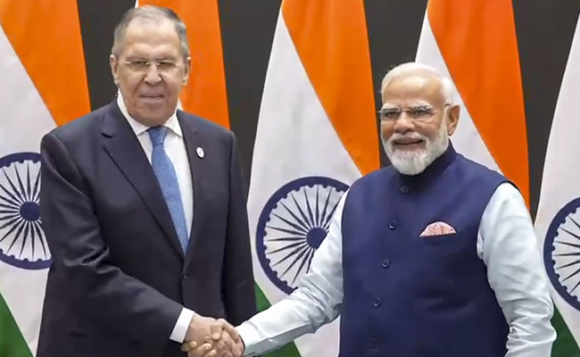 Russian Foreign Minister Lavrov meets PM Modi; exchanges views on Ukraine, West Asia