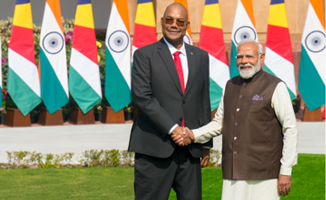 PM Modi unveils USD 175 million economic package for Seychelles