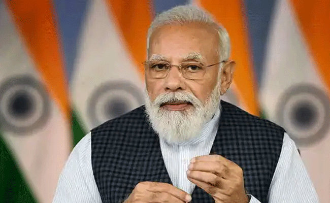 PM Modi greets people on New Year