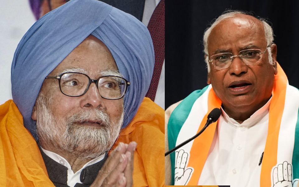 'You will always remain hero to middle class': Kharge writes to Manmohan Singh as his RS tenure ends