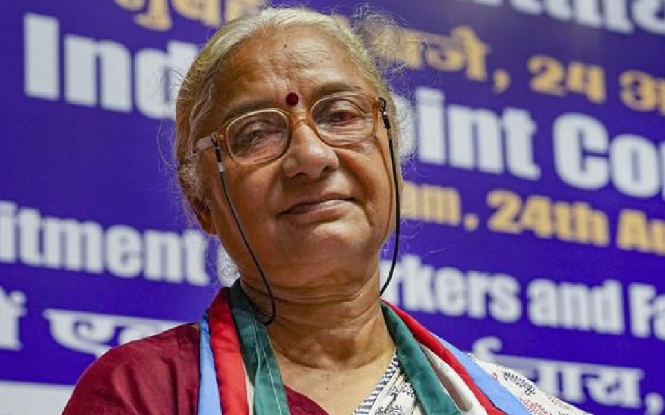 Delhi: Medha Patkar released seven hours after arrest in 24-year-old defamation case
