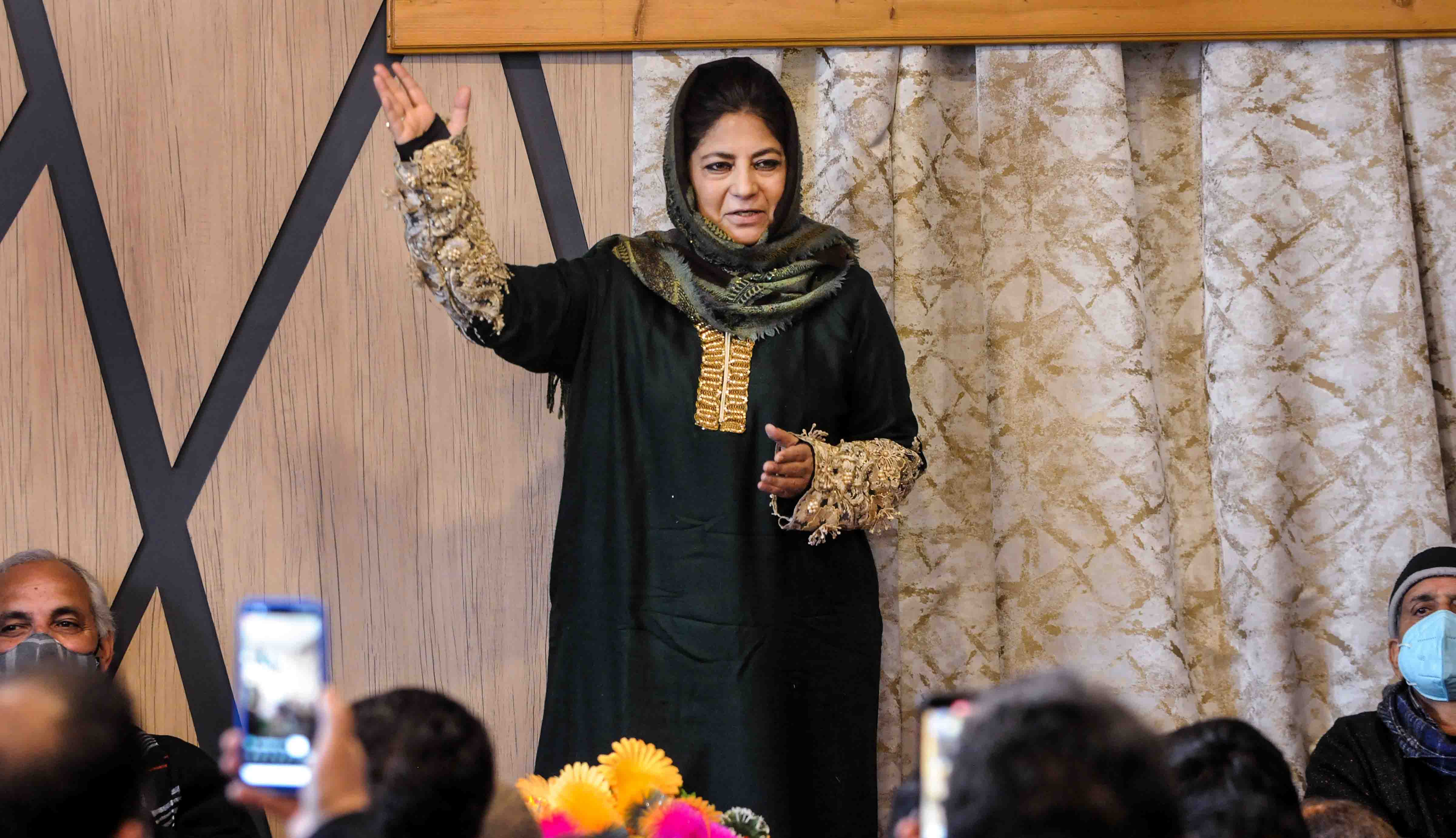 Mehbooba Mufti re-elected PDP president