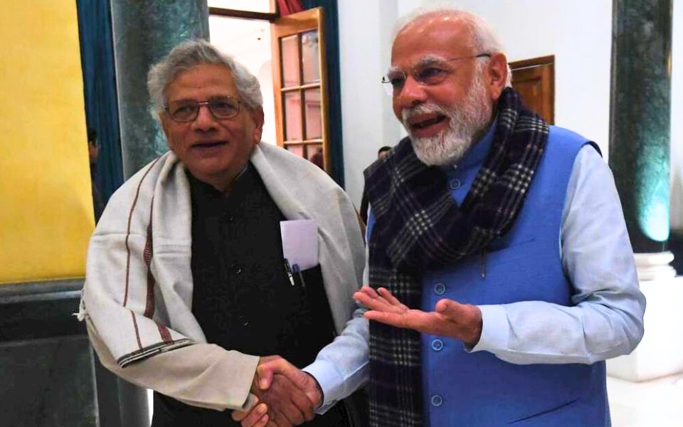 PM Modi condoles Yechury's demise, says he made mark as effective parliamentarian