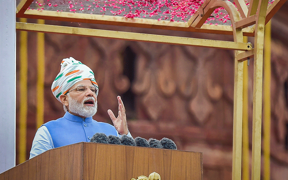 PM Modi Remembers Nehru, Savarkar, Lohia In His Independence Day Speech