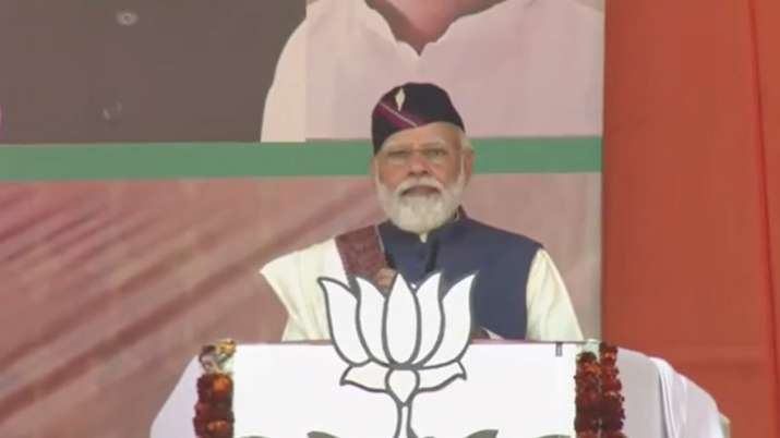 PM Modi accuses Congress of using General Rawat's cut-outs for votes