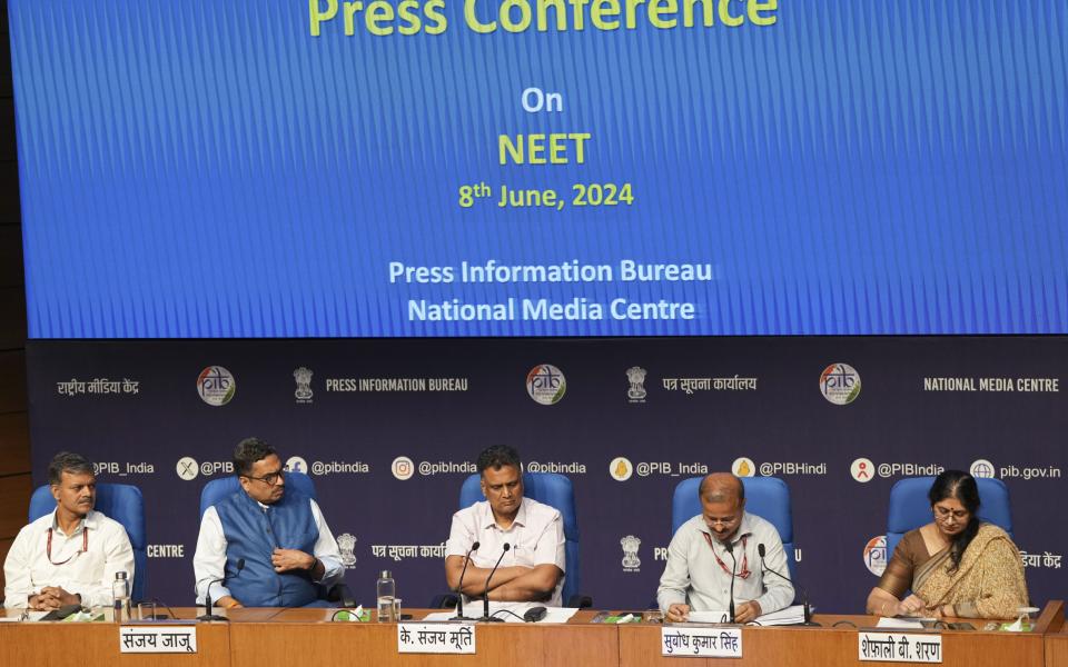 NEET-UG row: Education ministry sets up 4-member panel to review grace marks to over 1500 candidates