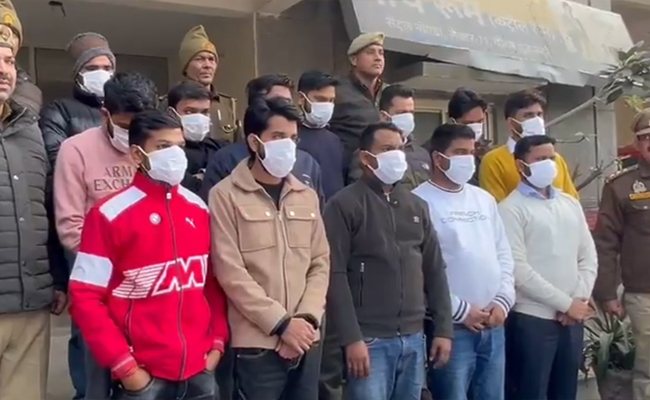 Noida: Fake call centre duping people with bogus insurance offers busted, 13 held