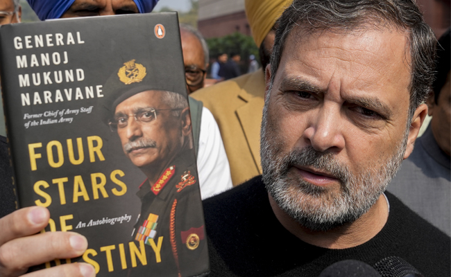 Rahul cites Naravane's 'available now' post from 2023 to rebut publisher's claim