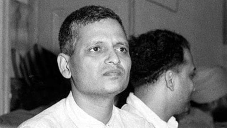 Nathuram Godse's photograph garlanded at Hindu Mahasabha event