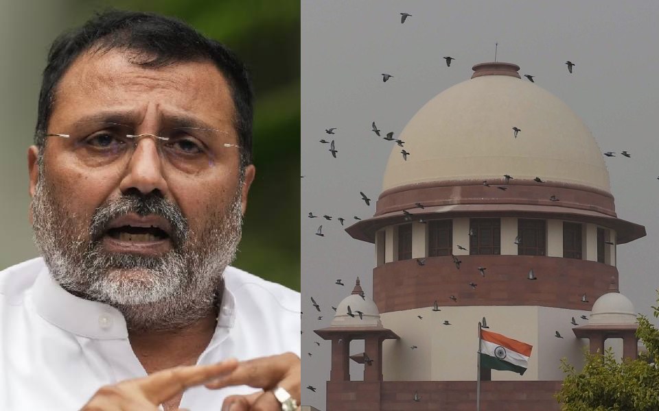 'Not as fragile as flowers': SC raps BJP Nishikant Dubey for 'scandalous' remarks on judiciary, CJI