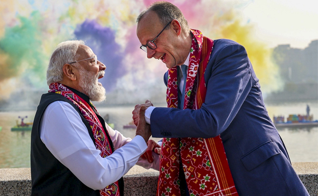 PM Modi holds wide ranging talks with Germany's Merz
