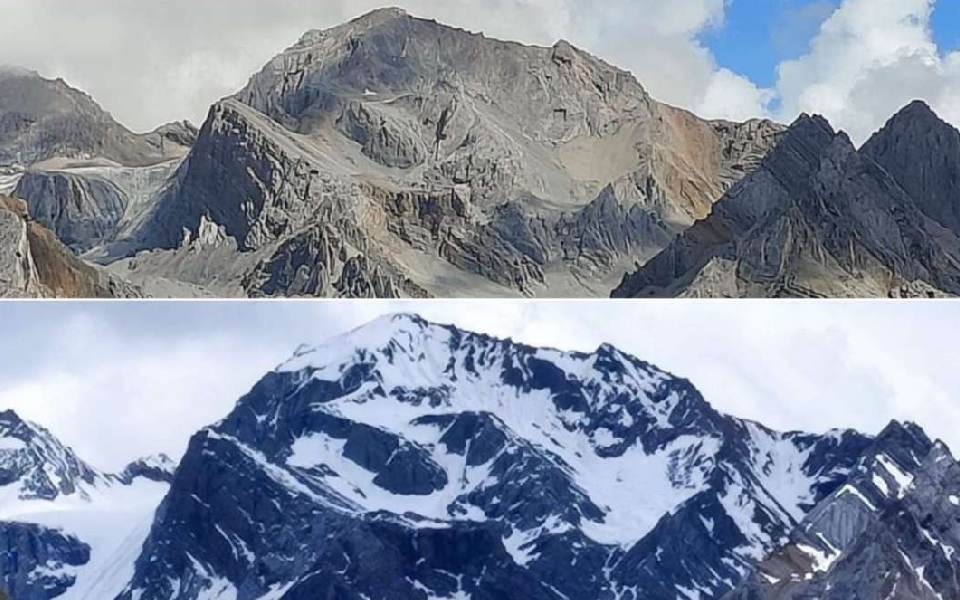 Snow disappears from Uttarakhand's Om Parvat for first time ever, experts raise alarm