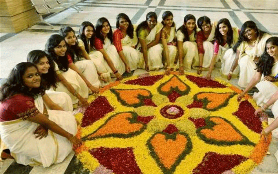 Onam celebrated with much pomp and gaiety after a hiatus of two years