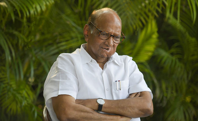 Will discuss Bihar pre-poll fund transfers to women with Oppn leaders: Sharad Pawar