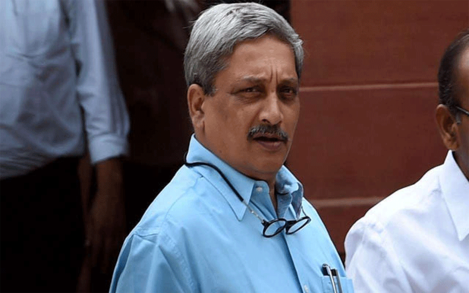 Parrikar slams Congress for 'doubting' surgical strikes