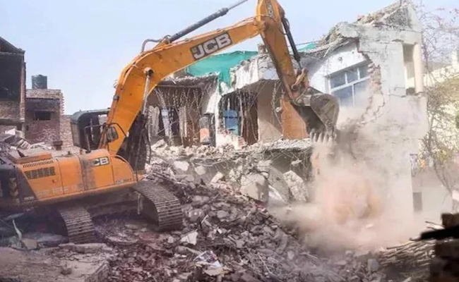 Gujarat govt razes houses, over 150 huts to free Somnath temple land of encroachment