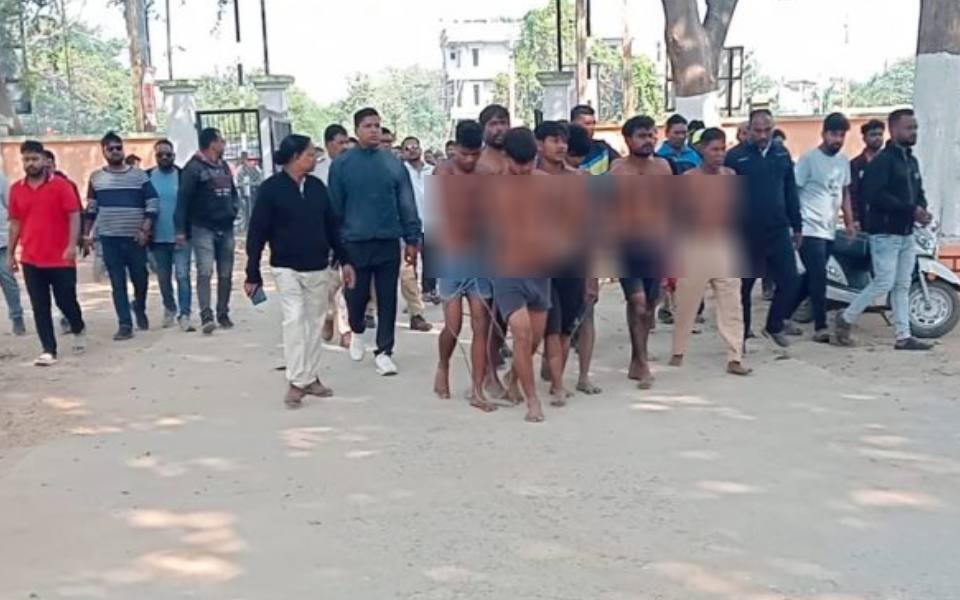 Eight Bengali-speaking workers stripped, paraded for 'misbehaving' with woman in Odisha's Sundergarh