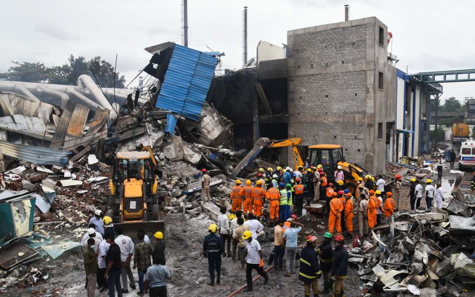 Telangana pharma plant explosion: 12 killed, 34 injured, says state Minister