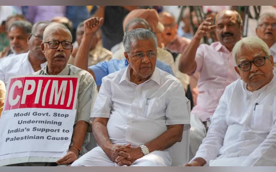 CPI(M) holds massive pro-Palestine rally at Kerala's Kozhikode