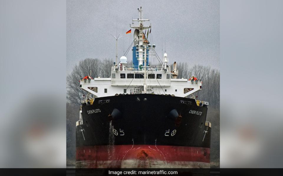 Merchant vessel MV Chem Pluto reaches Mumbai 2 days after drone attack