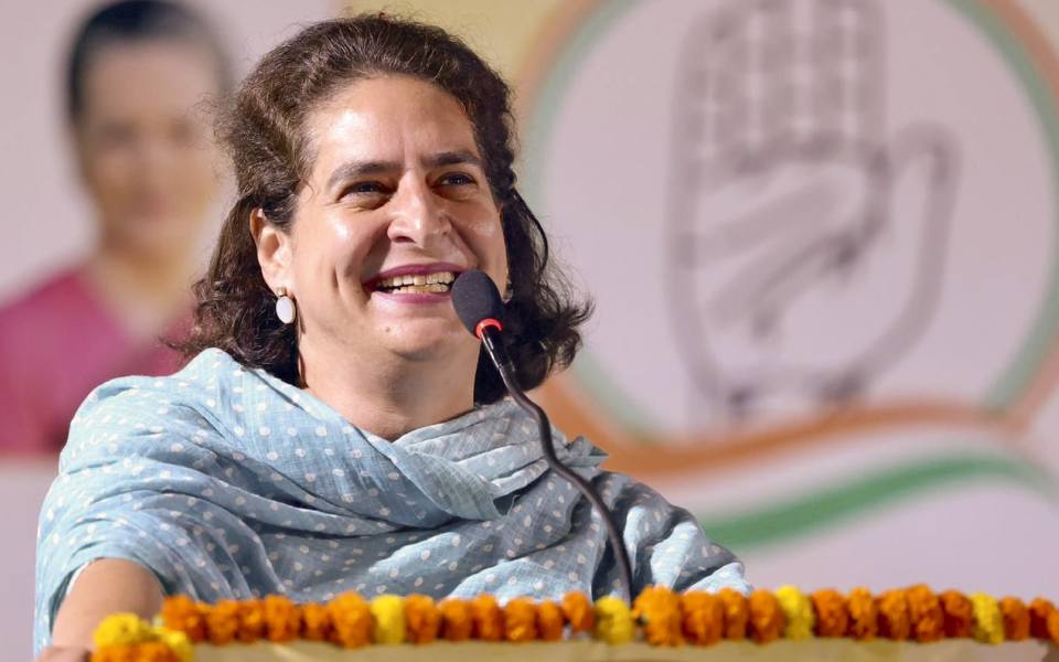 PM Modi should imbibe qualities of courage, determination from Indira Gandhi: Priyanka Gandhi