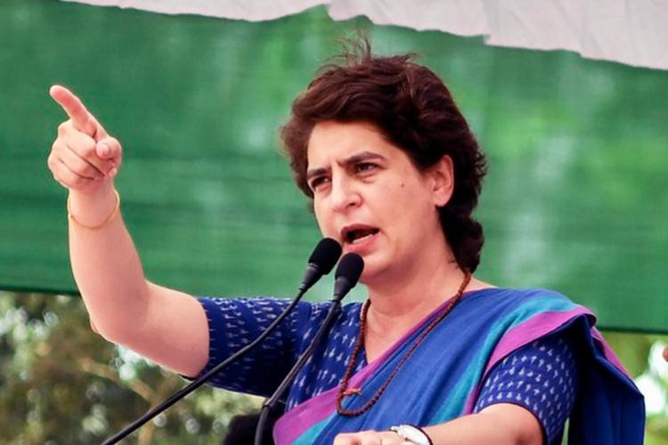 Priyanka Gandhi slams UP CM's '80 vs 20 pc' remark, urges youth to make polls about their issues