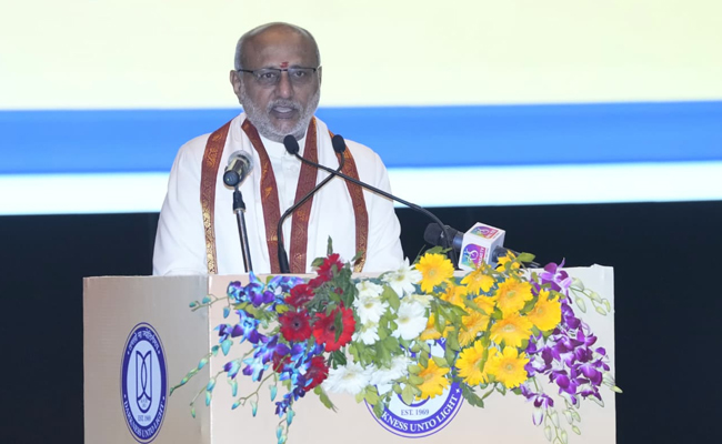 Debate, dissent part of healthy democracy: VP Radhhakrishnan at JNU