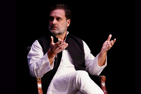 Lok Sabha elections not fought on level playing field, alleges Rahul Gandhi