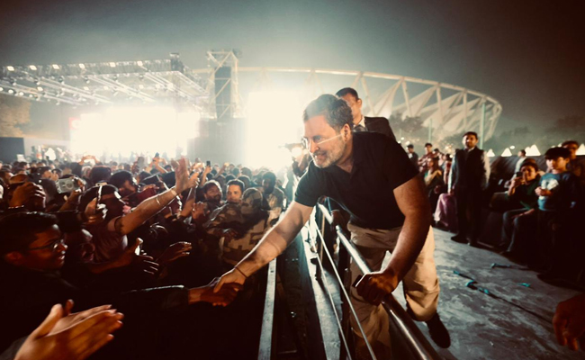 Rahul attends North East Music Festival, hails spirit of region