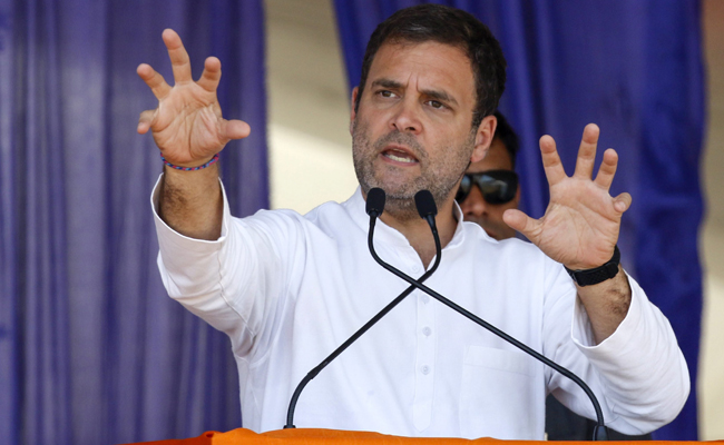 'Bhrasht Janata Party': Rahul slams BJP's double engine govts in various states