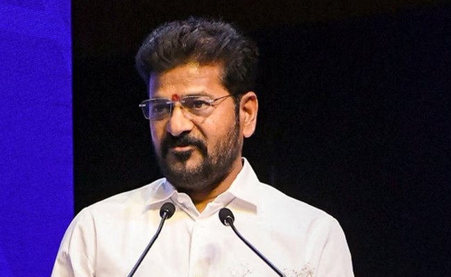 Revanth Reddy slams BJP over 'Congress-mukt Bharat' sloganHyderabad, Feb 21 (PTI) Telangana Chief Mi
