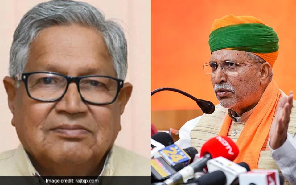 BJP MLA calls Union Law Minister Arjun Ram Meghwal 'corrupt', seeks removal from Cabinet