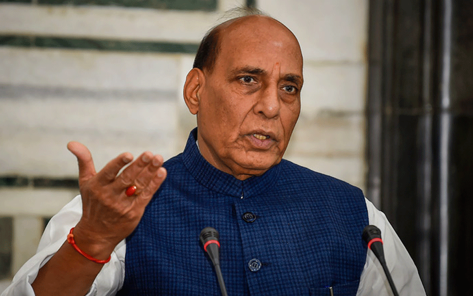 Defence Minister Rajnath begins 5-day visit to Mongolia, Japan on Monday