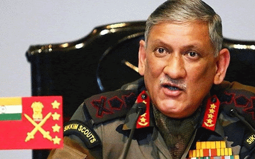 India prepared for military option if no result from talk with China: General Rawat