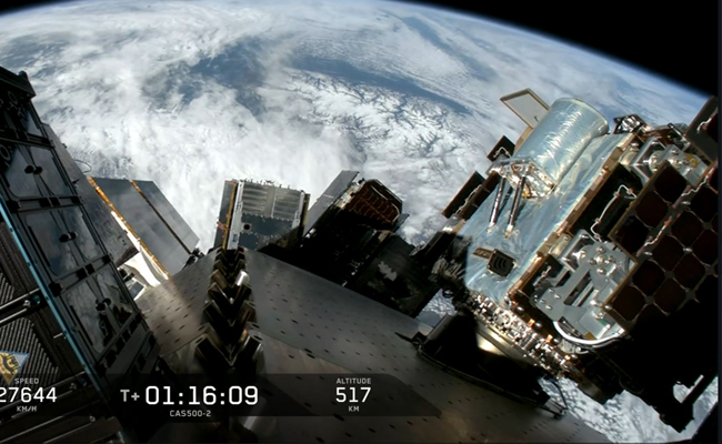 Indian startup's 'Drishti' satellite launched aboard SpaceX rocket