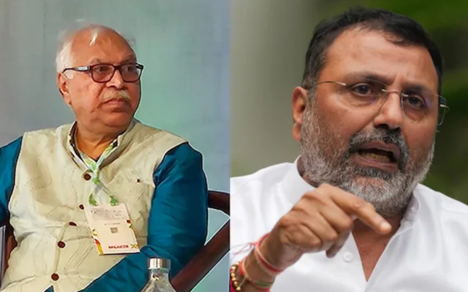 SY Quraishi was not election commissioner but 'Muslim commissioner': Nishikant on Waqf Act criticism