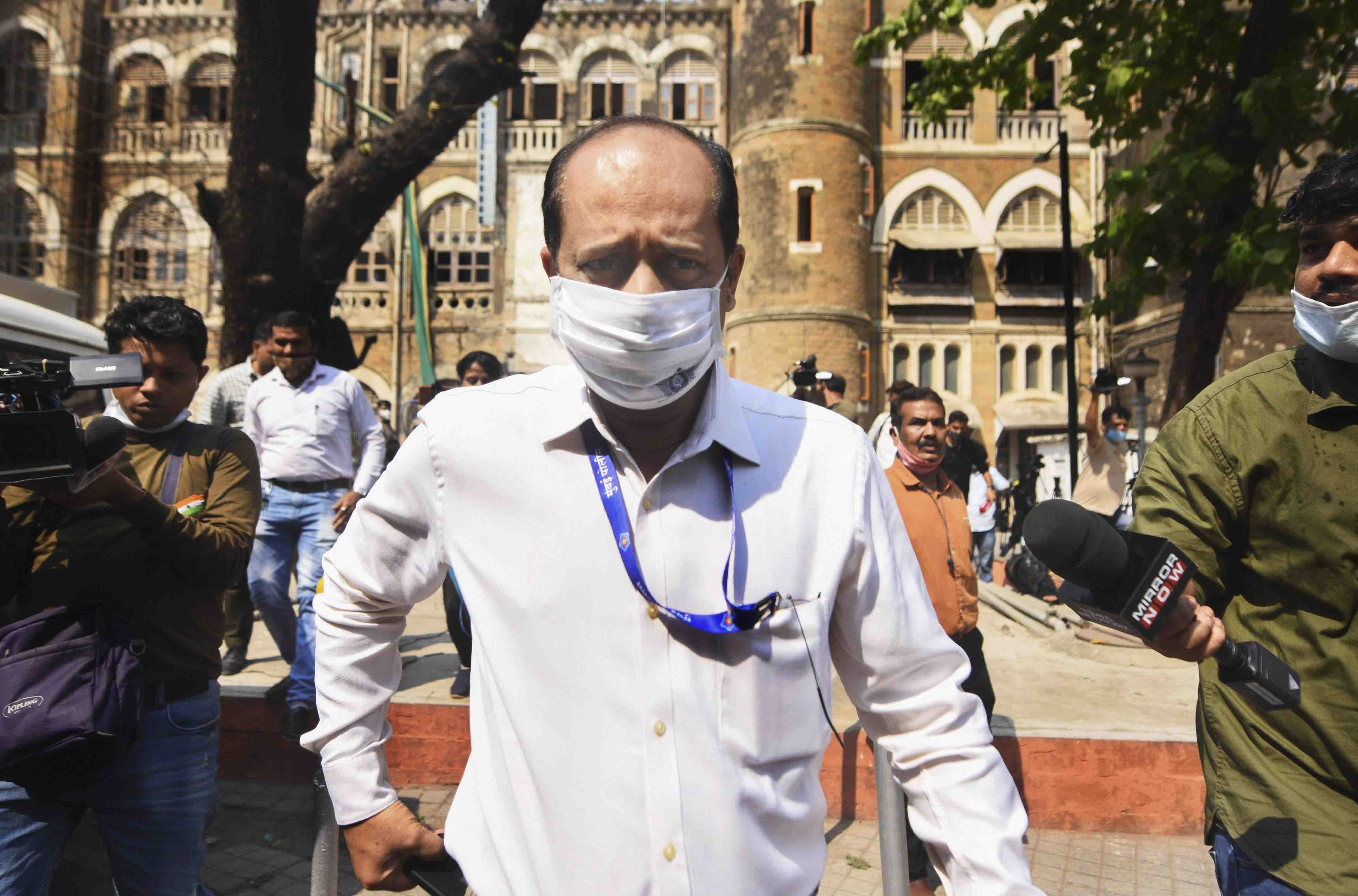 In explosive letter, Sachin Waze targets Anil Deshmukh, minister Anil Parab