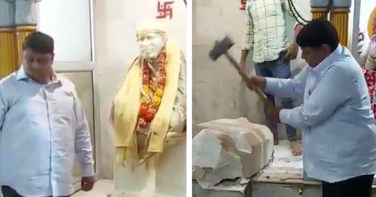 Man held for removing Sai Baba's idol from temple in South Delhi