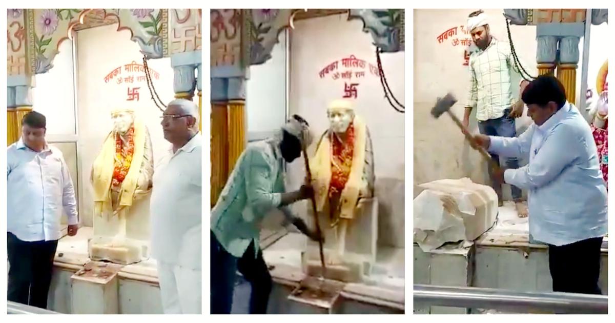 Labelled ‘jihadi’, Sai Baba’s idol demolished in Delhi