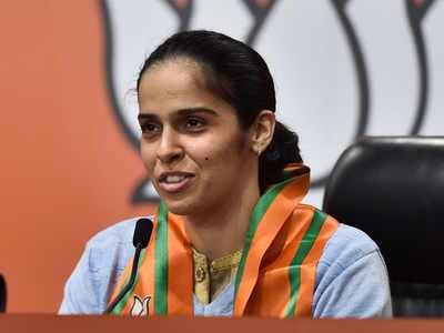 Saina Nehwal congratulates UP CM on BJP win in UP local polls;RLD chief calls her 'sarkari shuttler'