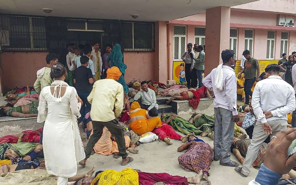 Death toll in Hathras stampede rises to 116; several injured at the religious gathering