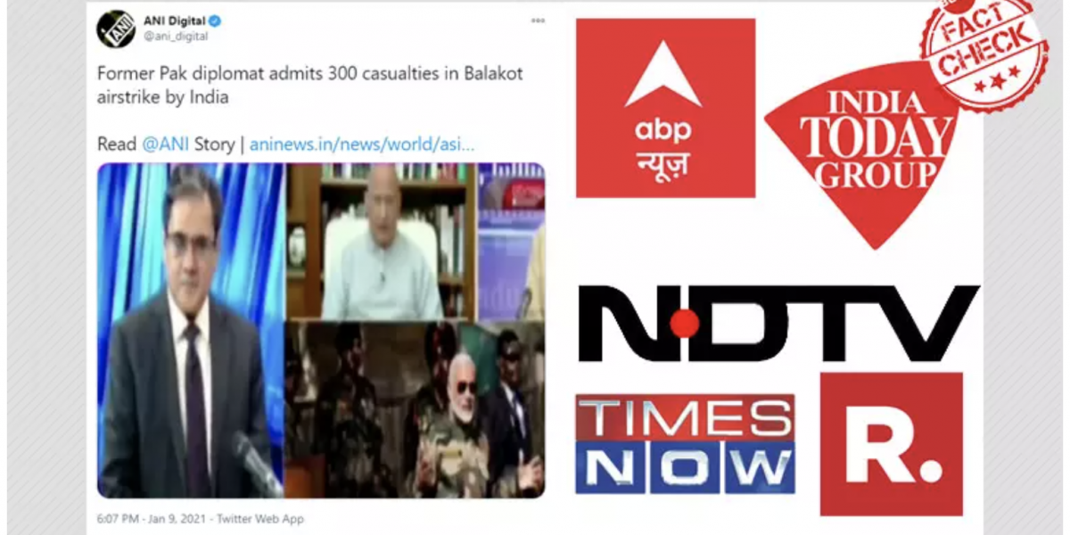 Fact Check: ANI's video of "Pak 'Accepting' Balakot Deaths" was doctored; Indian media runs story