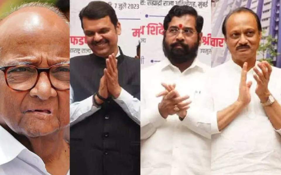 Sharad Pawar Invites Shinde, Fadnavis, Ajit Pawar For Lunch At Baramati ...